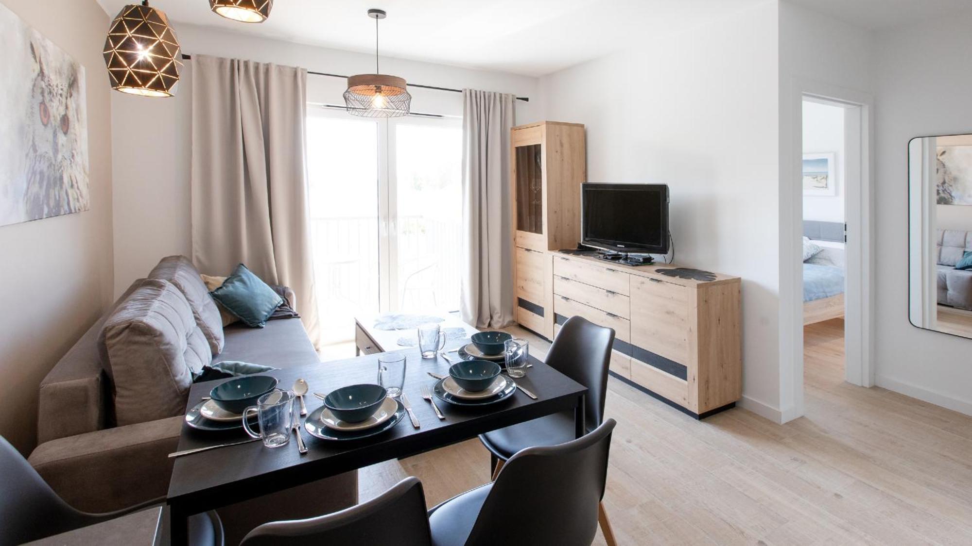 Apartamenty Sun & Snow Polwysep Dziwnów Exteriör bild