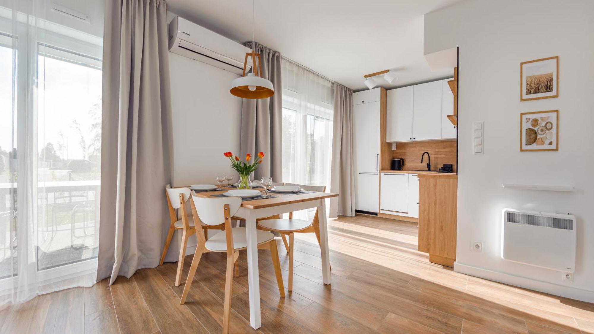 Apartamenty Sun & Snow Polwysep Dziwnów Exteriör bild